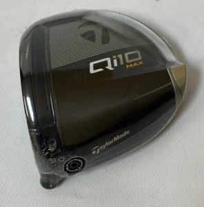 Taylormade Qi10 Max 9.0 LH Head Only HC Included NEW In Plastic - Picture 1 of 6