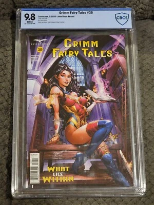 GRIMM FAIRY TALES #39 CVR C John ROYLE Variant ZENESCOPE 2020 CBCS 9.8 rare - Image 1 of 3