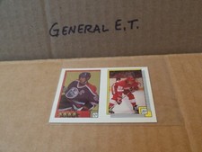 1988-89 OPC O Pee Chee Sticker #121 Wayne Gretzky/291 Petr Klima