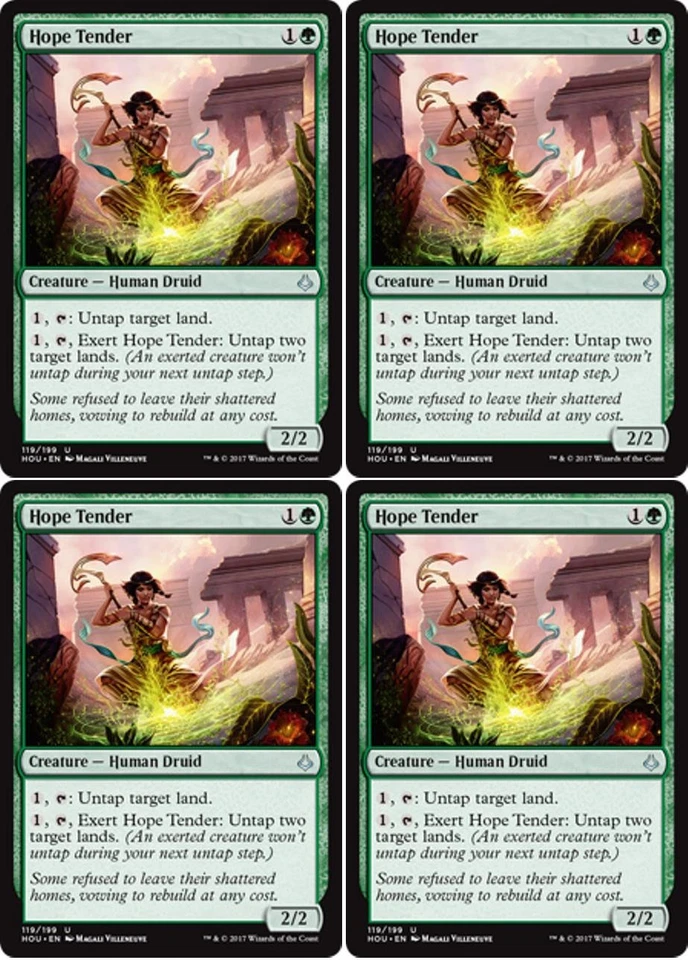 MTG - 4x HOPE TENDER - Hour of Devastation (U) - Image 1 of 1