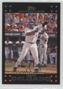 2007 Topps New York Mets Gift Set Carlos Delgado #NYM13