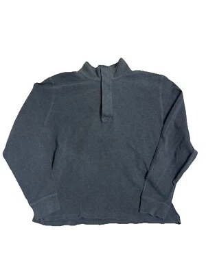 Jack Spade Warren Street Sweater Size XLarge Grey Color Cotton Blend Pullover - Image 1 of 4