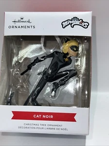 CAT NOIR Hallmark ZAG Miraculous Black Bodysuit Mask Christmas Ornament NEW (2-X - Picture 1 of 2