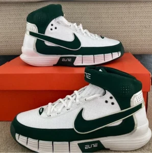 Nike Air Huarache Zoom II Elite Mid Green Kevin Durant Box Included - Picture 1 of 5