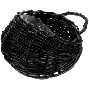 Wall-mounted Willow Flower Basket Hanging Flowers Plants Baskets Decoration - Picture 1 of 12