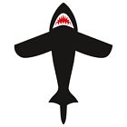 Kinderdrachen Einleiner Shark Kite 7 HQ Drachen Fludrachen 210 cm mit Schnur