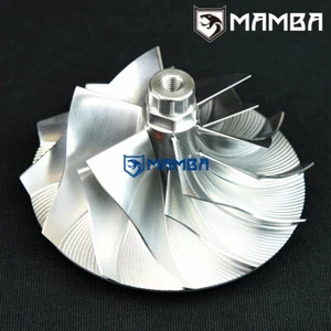 Rueda turbocompresor Billet Garrett GT4094R (67,8/94 mm) recorte 52/6+6 rodamiento de bolas - Imagen 1 de 3
