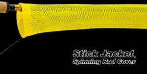 Spinnrute Schutzhülle gelb Stockjacke 2024 - Bild 1 von 4