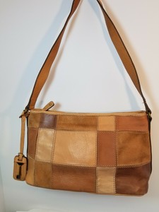 fossil suede purse
