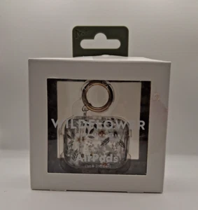 Custodia AirPods MVMT Wildflower 1a e 2a generazione con moschettone scatola aperta - Foto 1 di 7