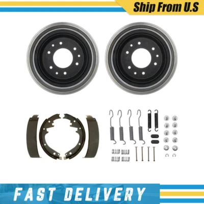 Kit de zapatas de freno y herrajes de batería trasera para panel Chevrolet C10 1961-1963 Foto 1 de 4