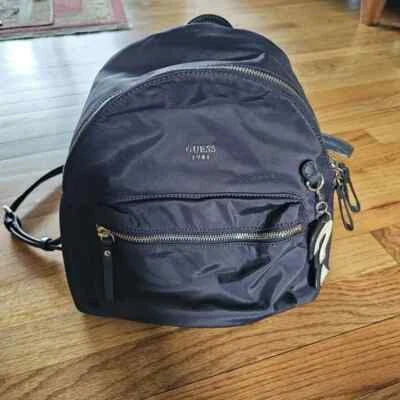 Mini mochila Guess para mujer azul marino Y2K años 90 Foto 1 de 4