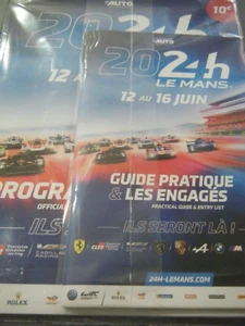 2024 LE MANS PROGRAMME FROM MOTORING-MAN FERRARI  499P PORSCHE 963 CADDILAC V - Picture 1 of 2