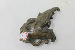 Antique Old Extremely Rare Bronze Yalli Lion Face Unique Statue Figurine NH6621 - Picture 1 of 12