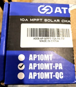 10A MPPT Solar Charge Controller 12/24 Volt - AP10MT -PA - NEW/DAMAGED BOX - Picture 1 of 5