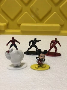 Jada Nano Metalfigs Marvel Spider-Man, Iron-man, Black Panther Die-Cast - Picture 1 of 6