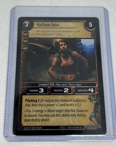 Wars tcg nowhere to hide 2005 Decipher Battleaxe Boden Foil 2 RF 12 - Picture 1 of 2