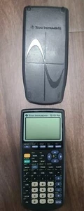 Texas Instruments TI-83 Plus Graphing Calculator w/Cover Working TESTED  - Picture 1 of 1