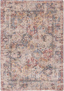 Antiquarian Antique Bakhtiari KHEDIVE MULTI 8713 Louis de Poortere Vintage Rug - Picture 1 of 1