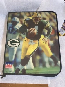 1990’s Starline NFL Packet Brett Favre 3 Ring Binder Notebook W/Zipper Vintage - Picture 1 of 7