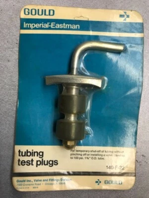 Imperial Eastman 1 3/8" Tubing Test Plug 140-F-22