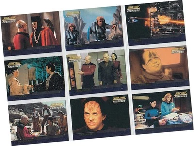 Star Trek TNG Next Generation Profiles - 9 Card "First Contacts" Chase Set F1-F9 - Image 1 of 3