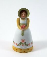 New ListingAvon Country Girl Porcelain Bell Has A Bonnet On With Flowers 1985 Vintage