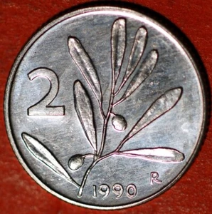Italy 2 Lire 1990 KM# 94 - Picture 1 of 2
