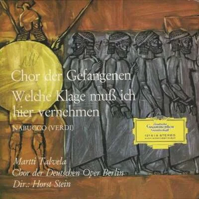 Verdi*, Martti Talvela, Chor Der Deutschen Oper Berl 7" Vinyl Sch - Bild 1 von 4