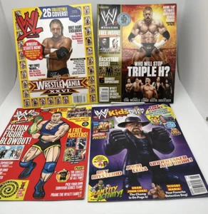 WWE Wrestling Magazine & WWE Kids, Apr 2010, Nov 2013, Dec 2013, Jun 2014 - Bild 1 von 20