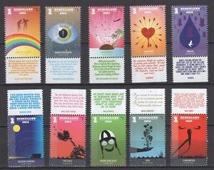Netherlands 2015 Dutch music artist MNH set - Picture 1 of 1
