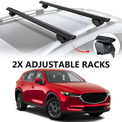 300LBS Lockable Roof Rack Cross Bar for 2017-2024 Mazda CX5 CX-5  Foto 1 de 4