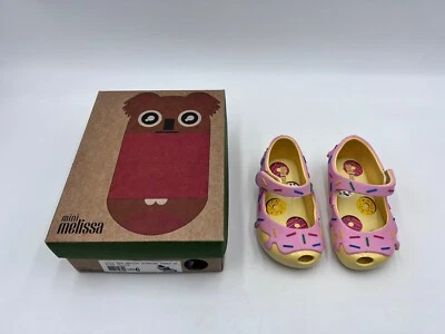Mini Melissa Ultragirl Donut M Amarillo EE. UU. Talla 6 Foto 1 de 4