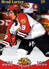2001-02 Moncton Wildcats #12 Brad Larter