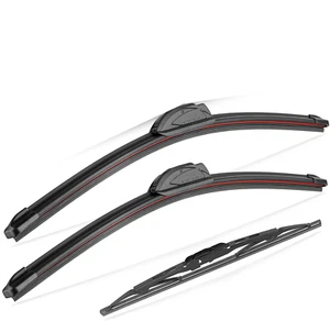 Windshield Wiper Blades 24+16+12" Replacement for Hyundai Tucson Front + Rear - Picture 1 of 9