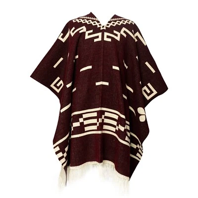 MONTECUADOR Poncho Clint Eastwood| Alpaca Wool Poncho| Handmade |Wester Style Men| Soft