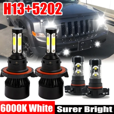 Para 适用于 2010 - 2014 2015 2016 年 2017 吉普爱国者 LED 法罗 + 套件 de luz antiniebla — 第 1/4 张图片