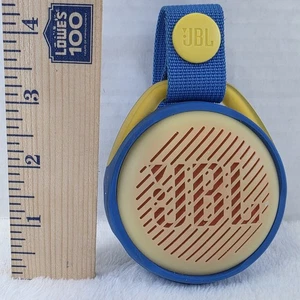 Altavoz Bluetooth Impermeable JBL Jr Pop Azul Amarillo Funciona Perfectamente Roto a Presión - Imagen 1 de 8