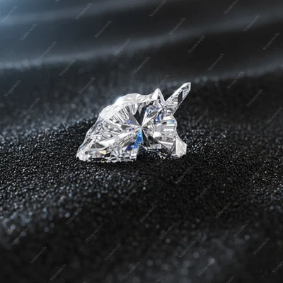 Unicorn Lab Grown Diamond Fancy Cut IGI Certified VVS-VS DEF CVD HPHT 1.0 carat - Image 1 of 4
