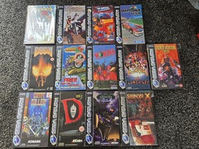 13 Game CIB Saturn Bundle - Shinobi X, Batman Forever, Sonic R, Panzer Dragoon