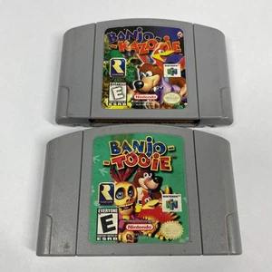 Banjo Kazooie & Banjo Tooie - Authentic Cartridge Only Nintendo 64 - GETESTET - Bild 1 von 11
