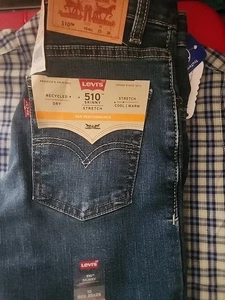 Levi’s 510 Skinny Jeans Boys Size 10 Reg 25X26 - Picture 1 of 8