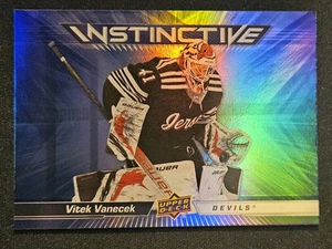 23-24 Upper Deck Vitek Vanecek 🚨🚨🚨 Instinctive - Picture 1 of 2