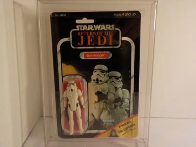 LS Vintage Star Wars-Kenner-Stormtrooper 65 Back-Return of the Jedi-SEALED-MOC - Image 1 of 4