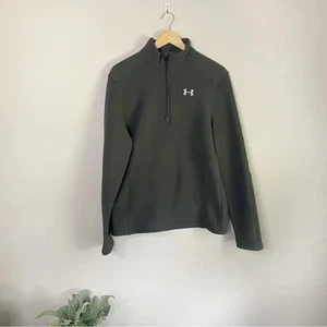 Under Armour Sweatshirt Größe: Large dunkelgrau Viertelreißverschluss - Bild 1 von 6