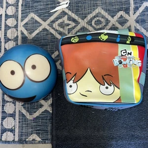 Cartoon Network Bowling Ball + Bag - Fosters Home For Imaginary Friends 12lb - Picture 1 of 8