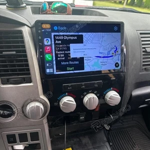 For Toyota Tundra 2007-2013 Toyota Sequoia 2008-2019 Car Stereo Radio Android 15 - Picture 1 of 19