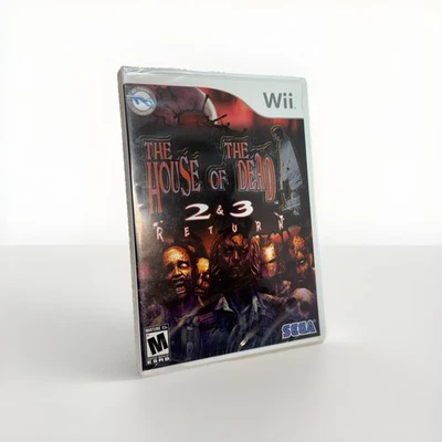 The House of the Dead 2 & 3 Return Nintendo Wii, 2008 New Sealed  - Image 1 of 4
