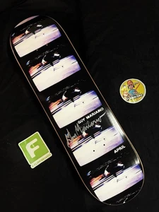 RARE SIGNED Guy Mariano Pro Model 1990s Film April Skateboard Deck AUTOGRAPHED - Picture 1 of 9