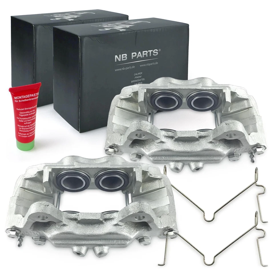 Pinzas De Freno Juego Delante Eje Delantero Para Toyota Hilux VII Pick-Up - Imagen 1 de 4